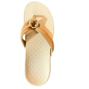 Amputee Shoe Right Vionic Tide Aloe Womens  Sz 11 Supportive Flip Flop Brown